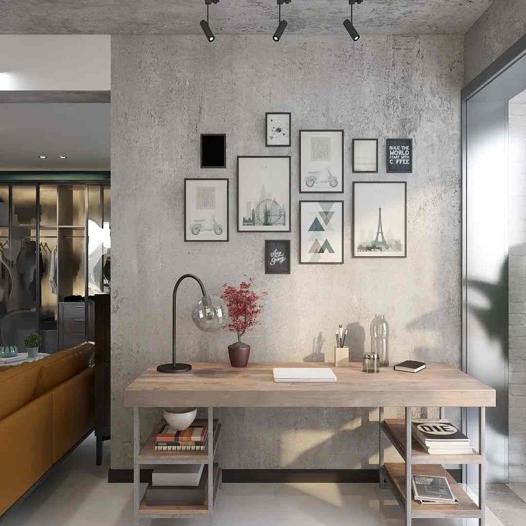 清水混凝土漆工业风装饰，耐久性与艺术感并存(图2)