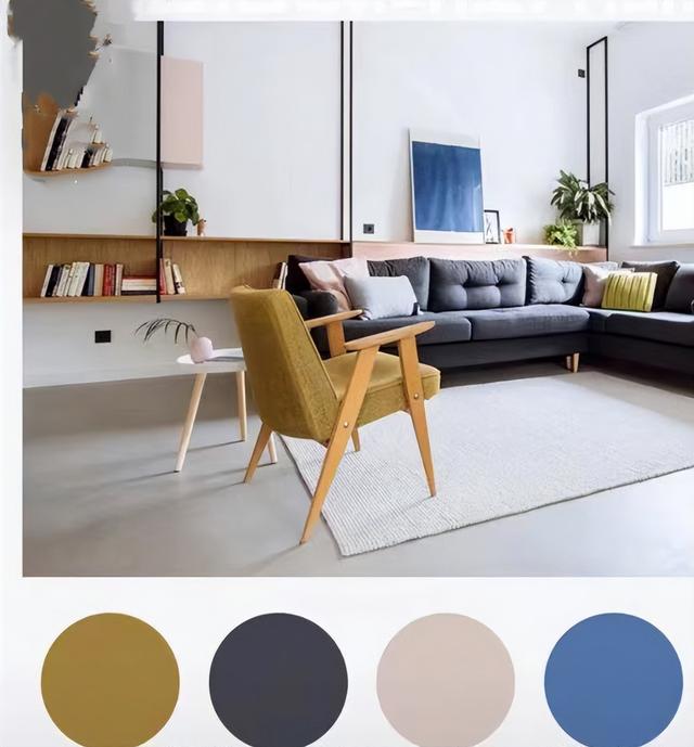 家居配色搭配法则(图4) 家居配色搭配法则