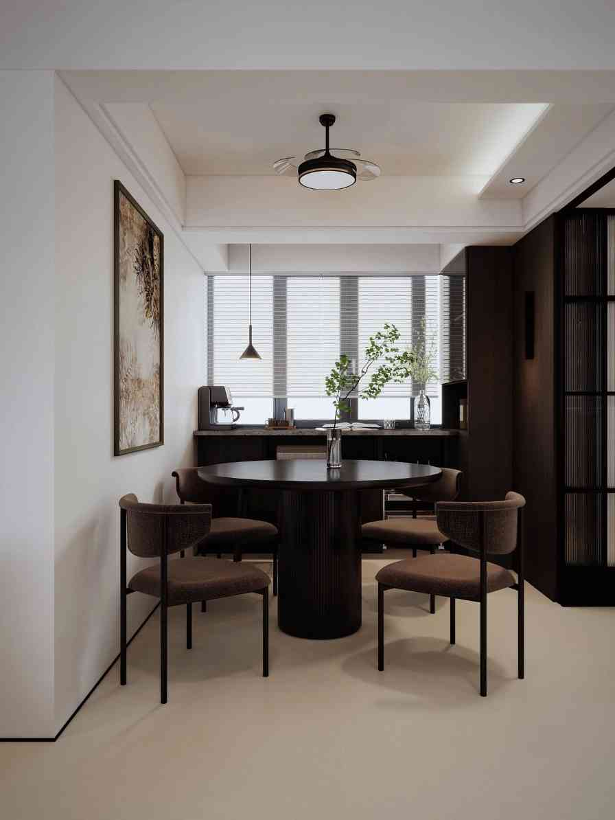 靠窗小吧台!咖啡早餐+隐藏收纳,我家餐厅颜值翻倍了(图1) 靠窗小吧台!咖啡早餐+隐藏收纳,我家餐厅颜值翻倍了