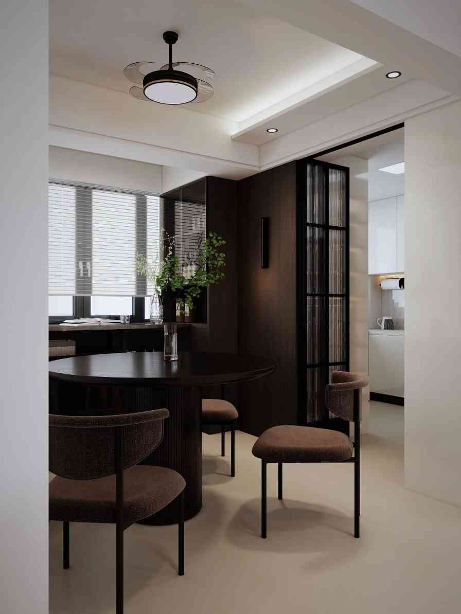 靠窗小吧台!咖啡早餐+隐藏收纳,我家餐厅颜值翻倍了(图5) 靠窗小吧台!咖啡早餐+隐藏收纳,我家餐厅颜值翻倍了